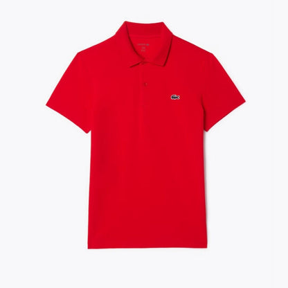 Polo LC de corte regular em mistura de algodão