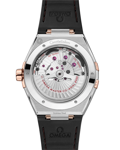 Constellation 41mm Steel Leather Strap