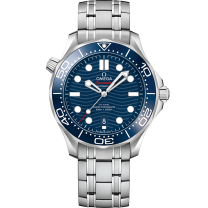 Seamaster Diver 300M blå 42mm stål