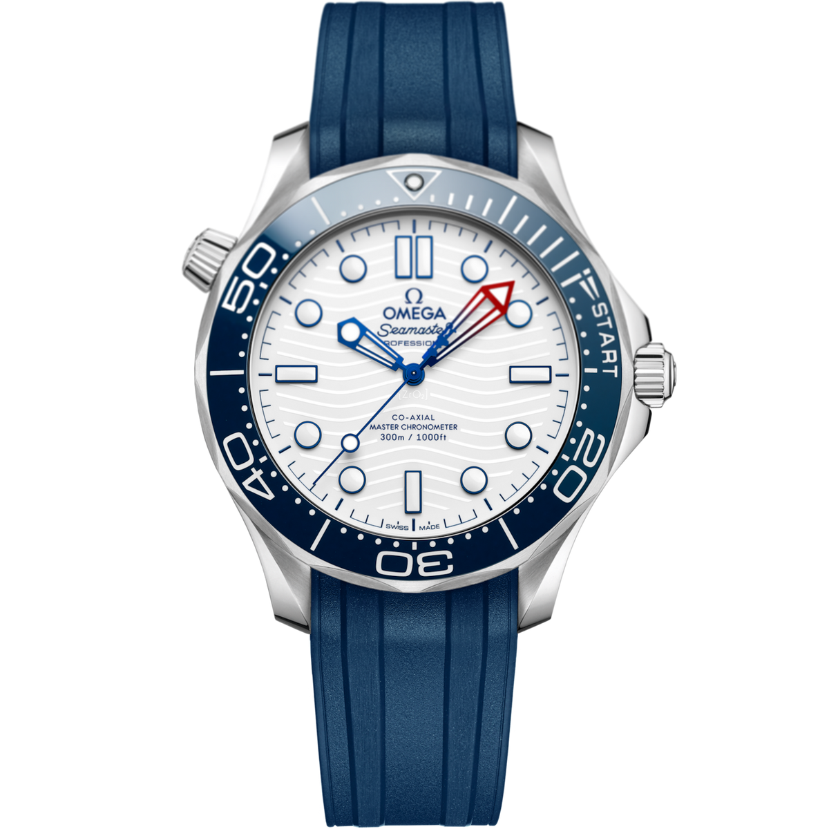 Seamaster Diver 300M America's Cup 42mm Rubber Strap