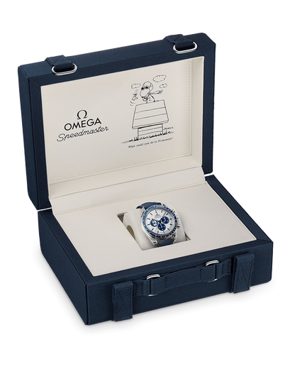 Speedmaster Silver Snoopy Award 50.º Aniversário 42mm – Super Clone | Envio Expresso