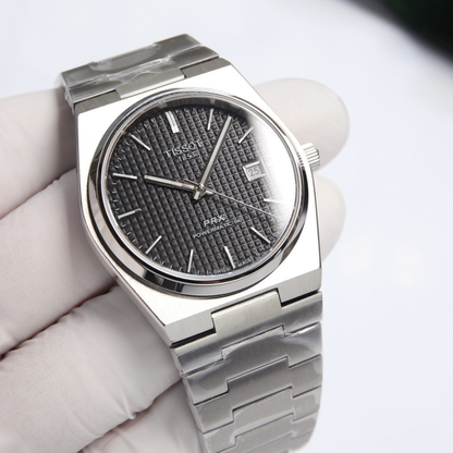 ТЅТ PRX Textured 40mm -kello, musta