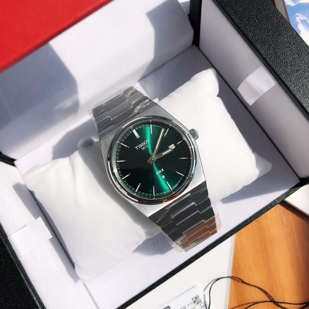 ТЅТ PRX 40mm Uhr Grün