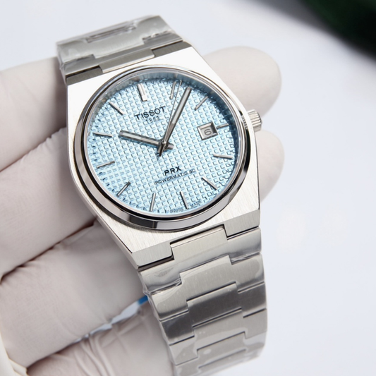 ТЅТ PRX テクスチャード 40mm ウォッチ アイスブルー