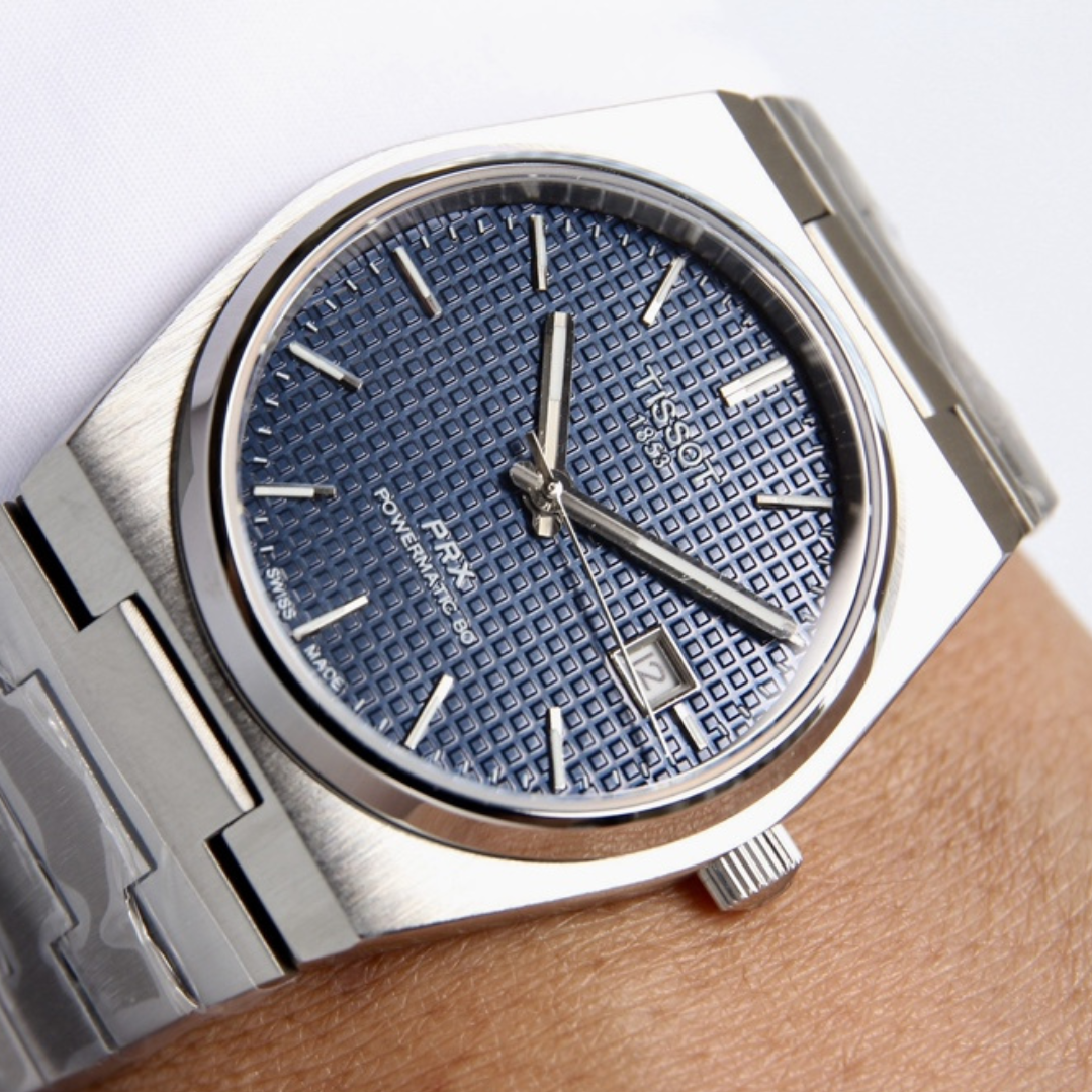Reloj ТЅТ PRX Textured de 40 mm azul
