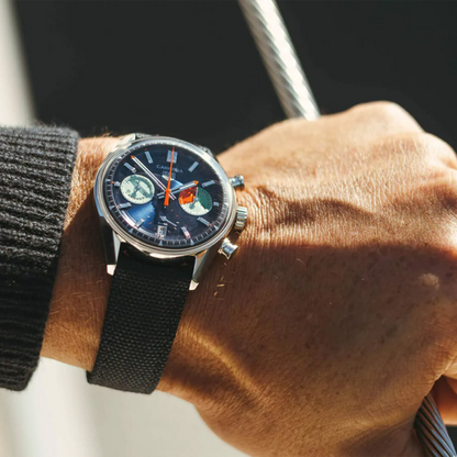 TAG Heuer Carrera Skipper 39mm – Zilverkleurig