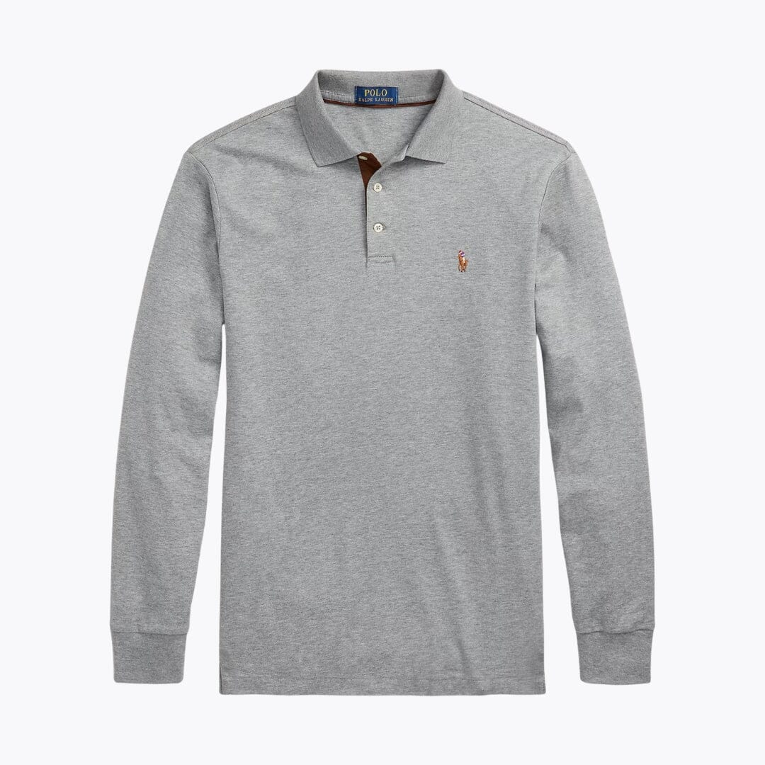 Polo RL de corte clássico em algodão macio