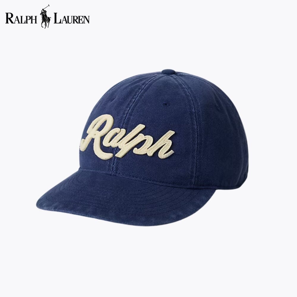 Boné de sarja com logótipo Polo RL