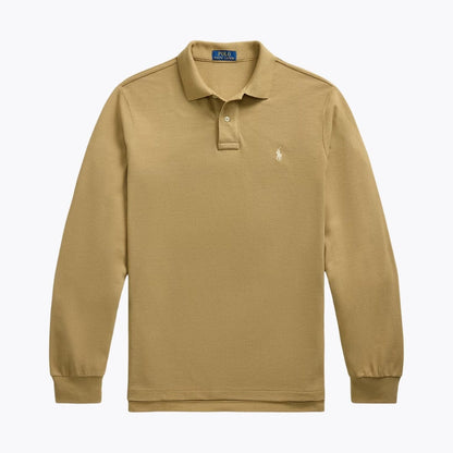 Polo de malha de manga comprida RL