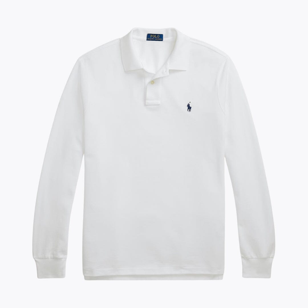 Polo de malha de manga comprida RL