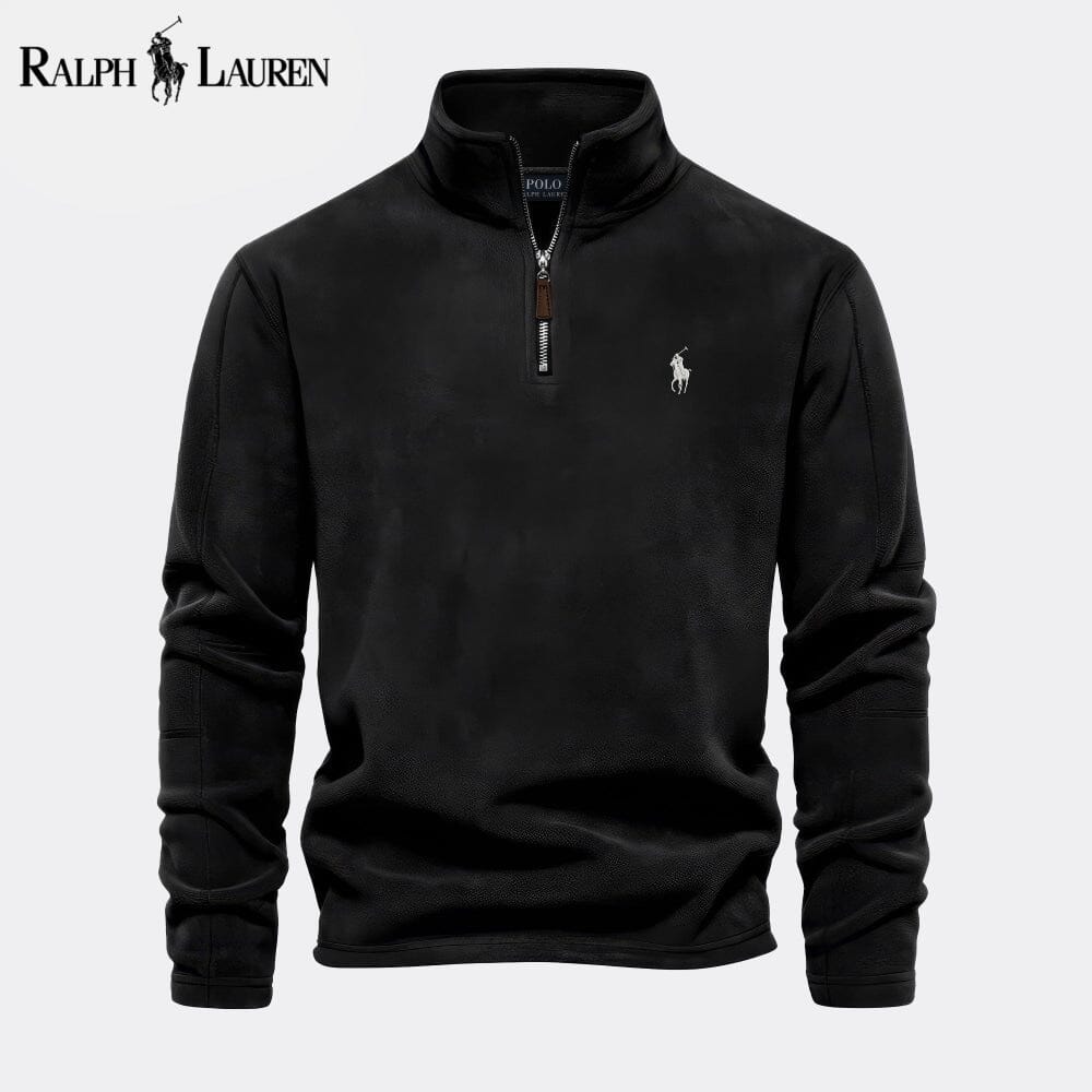 Camisola de lã de malha entrançada Prestige RL