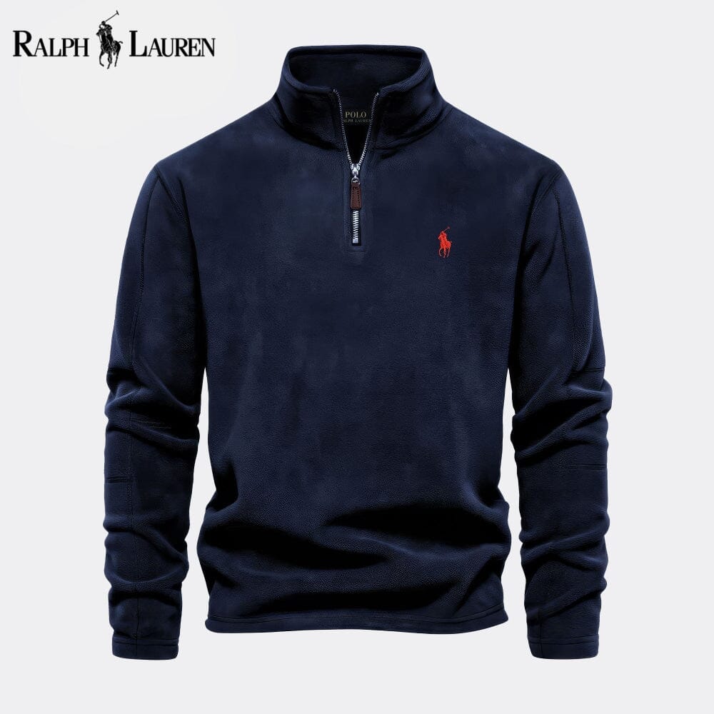 Camisola de lã de malha entrançada Prestige RL