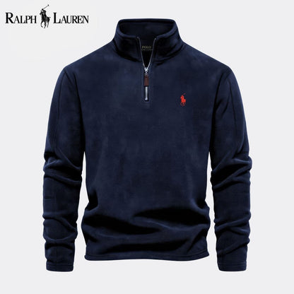 Camisola de lã de malha entrançada Prestige RL