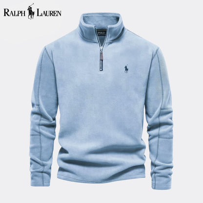 Camisola de lã de malha entrançada Prestige RL
