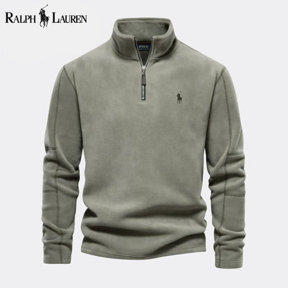 Camisola de lã de malha entrançada Prestige RL