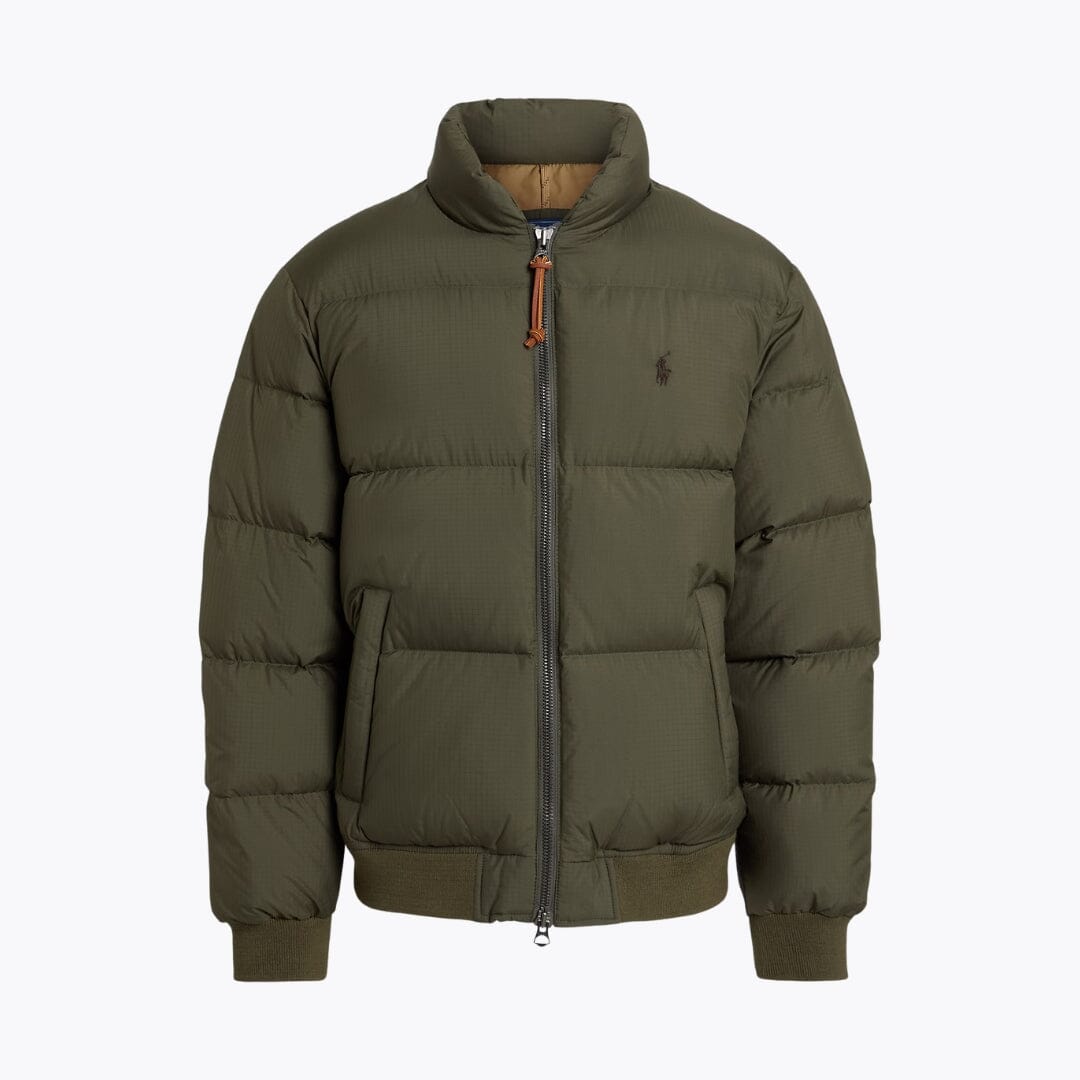 Casaco acolchoado de penas em ripstop texturado Polo RL