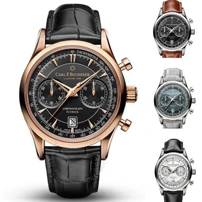 Relógio de quartzo F. Bucherer Classic Chronograph
