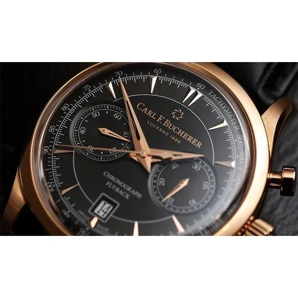 Relógio de quartzo F. Bucherer Classic Chronograph
