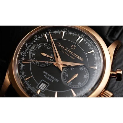Relógio de quartzo F. Bucherer Classic Chronograph