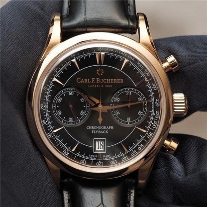 Relógio de quartzo F. Bucherer Classic Chronograph