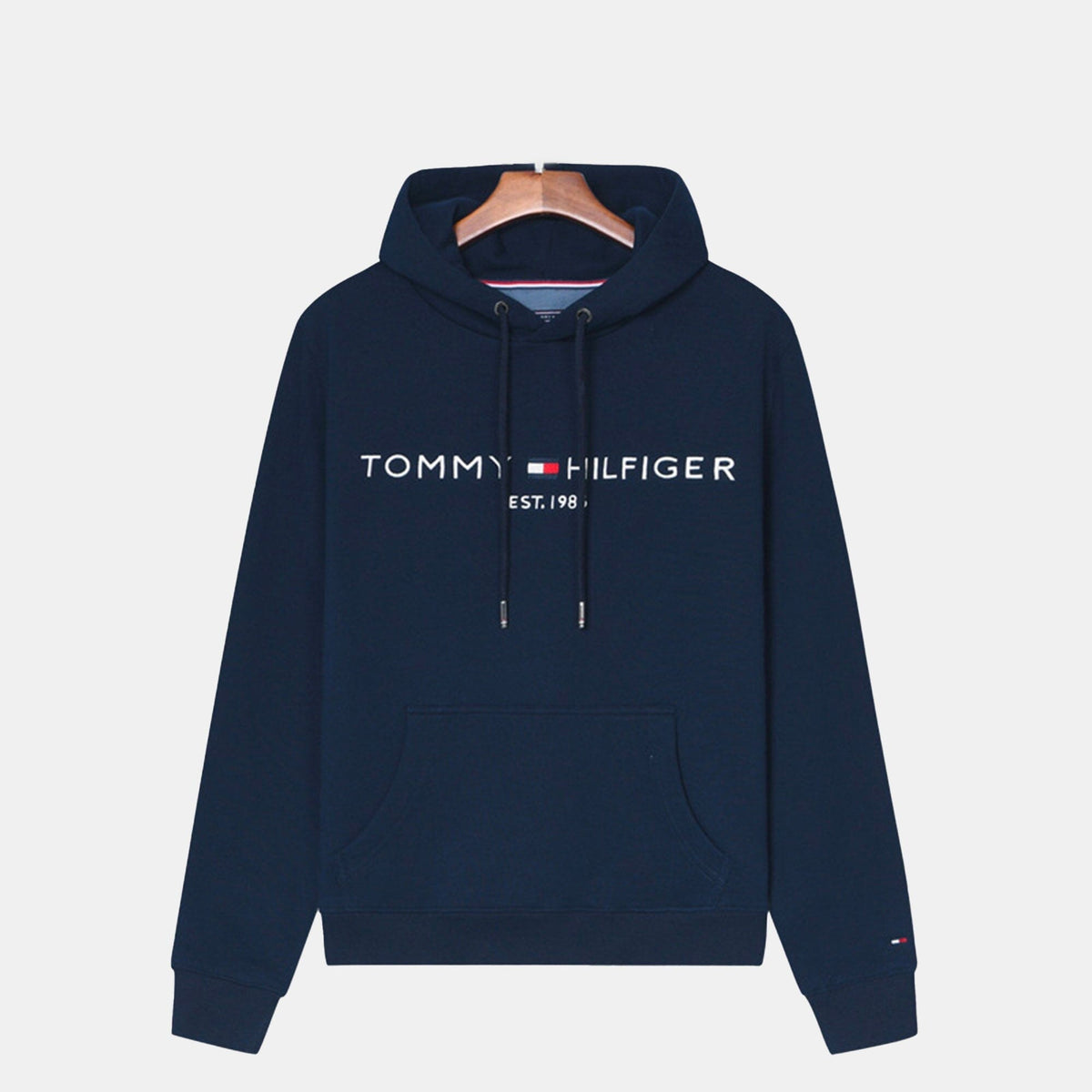 Sweatshirt com capuz TH de algodão premium