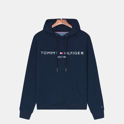 Sweatshirt com capuz TH de algodão premium