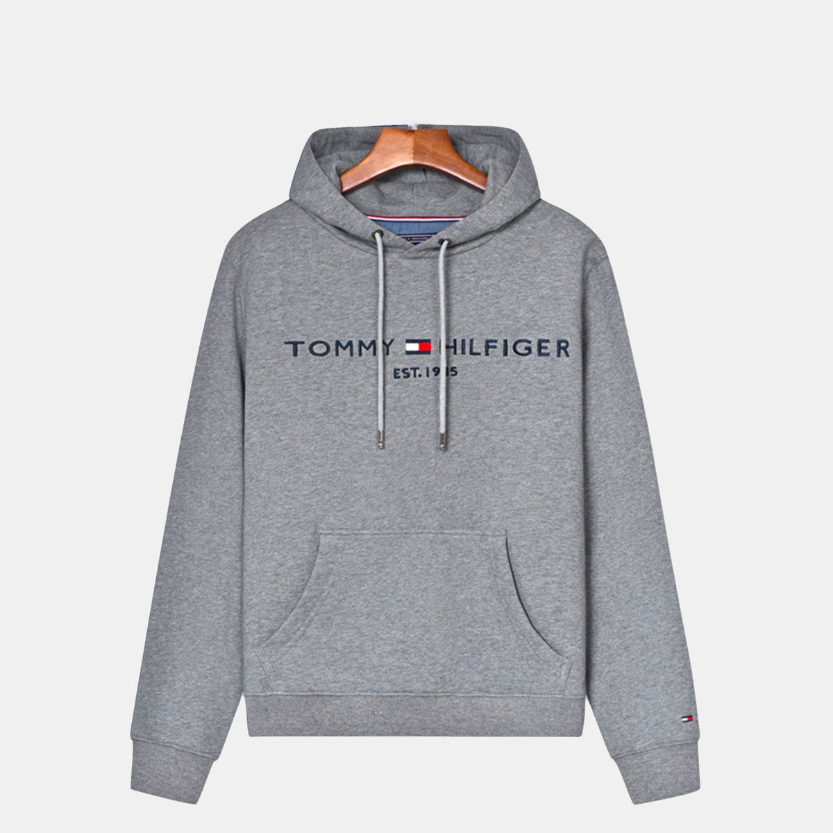 Sweatshirt com capuz TH de algodão premium