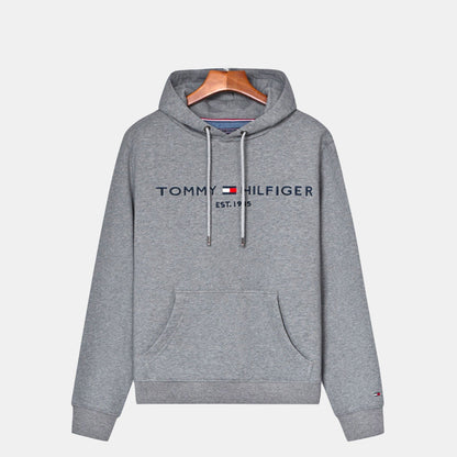 Sweatshirt com capuz TH de algodão premium