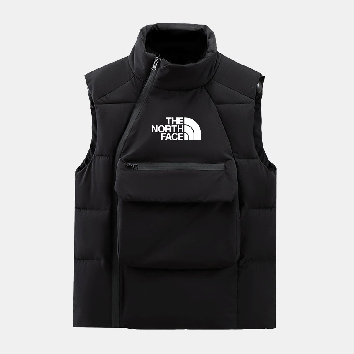 Camisola TNF de lã com mistura de lã, acolchoada e com malha entrançada
