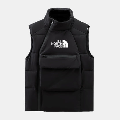 Camisola TNF de lã com mistura de lã, acolchoada e com malha entrançada