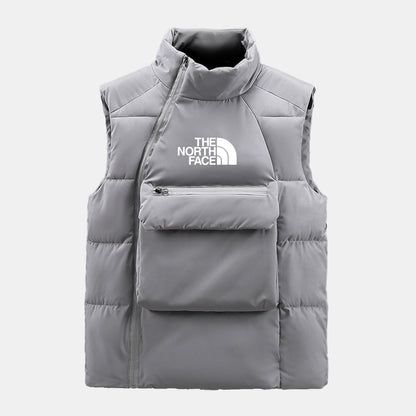 Camisola TNF de lã com mistura de lã, acolchoada e com malha entrançada