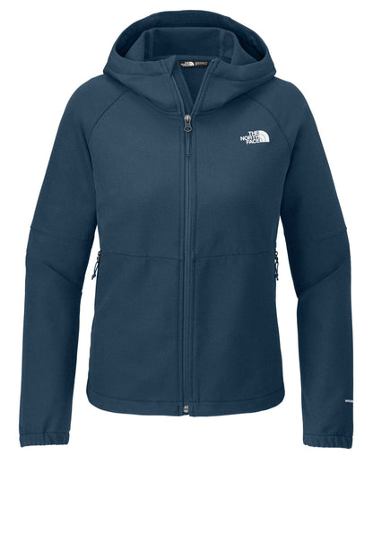 Casaco TNF ® Barr Lake feminino com capuz e exterior Soft Shell NF0A8BUE