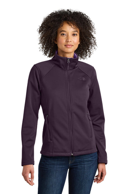 TNF ® Casaco Ridgewall Soft Shell feminino com logótipo no peito NF0A88D4