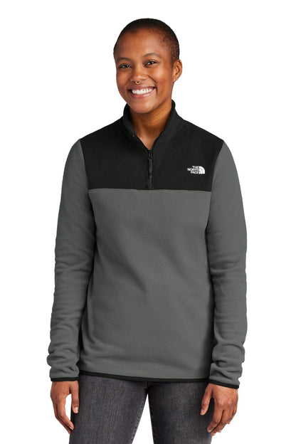 Camisola de lã polar TNF ® Glacier feminina com fecho de 1/4 NF0A7V4M