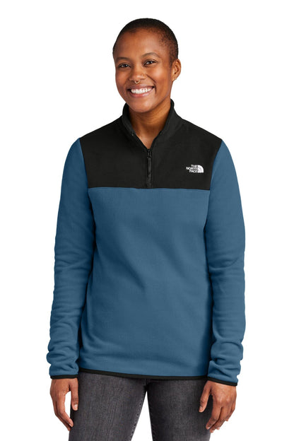 Camisola de lã polar TNF ® Glacier feminina com fecho de 1/4 NF0A7V4M