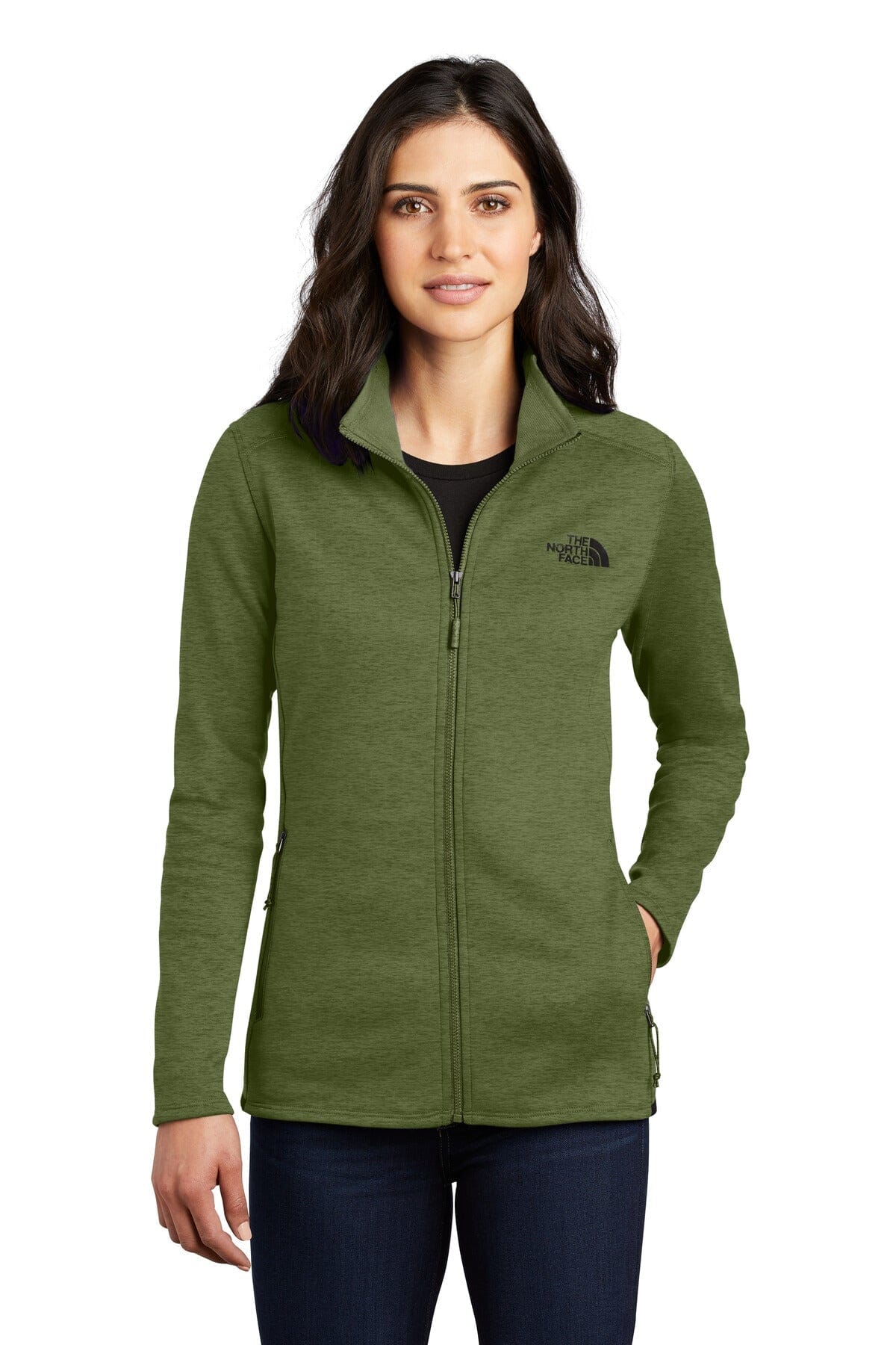 TNF ® Casaco polar feminino Skyline com fecho integral NF0A7V62