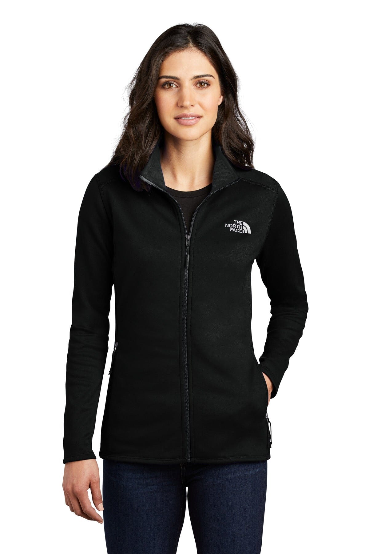 TNF ® Casaco polar feminino Skyline com fecho integral NF0A7V62