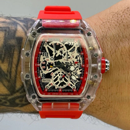 Richard Mille RM 056 Skeleton – Transparentné puzdro